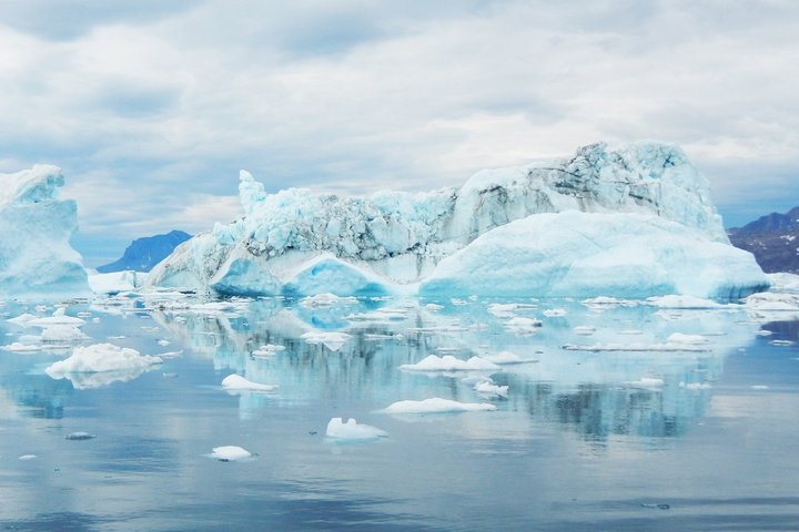 Die Eiswüste von Grönland