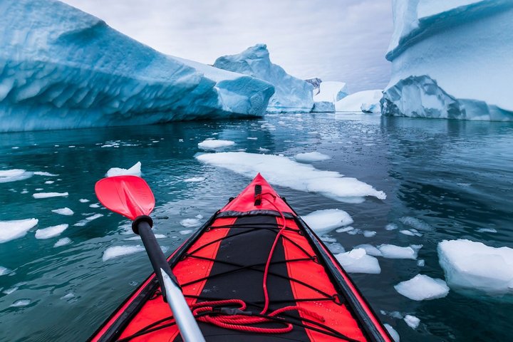 Kajakfahren in der Antarktis