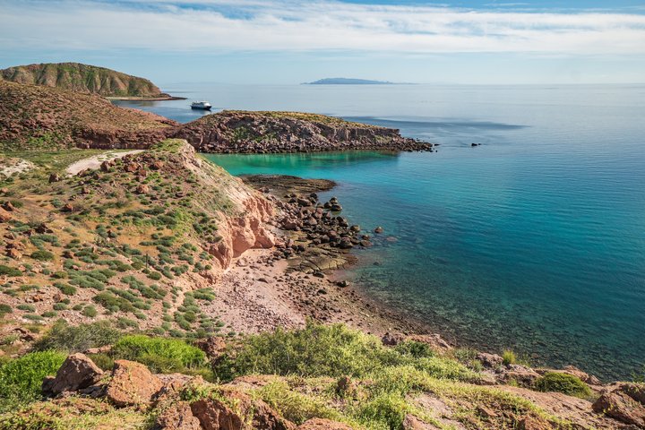 Die Küste von Baja California