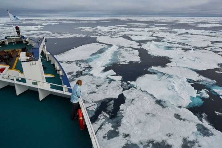 Eisgrenze der Arktis