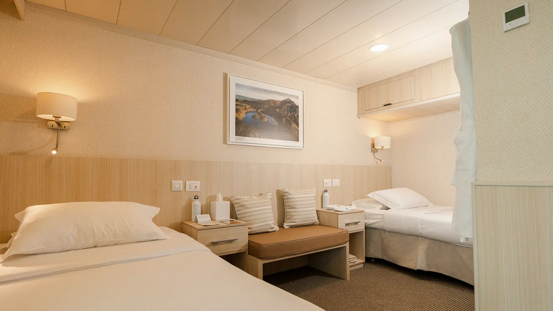 Classic Kabine an Bord der Isabella II