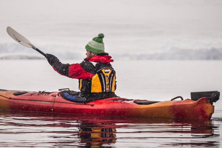 Kajakfahren in der Antarktis