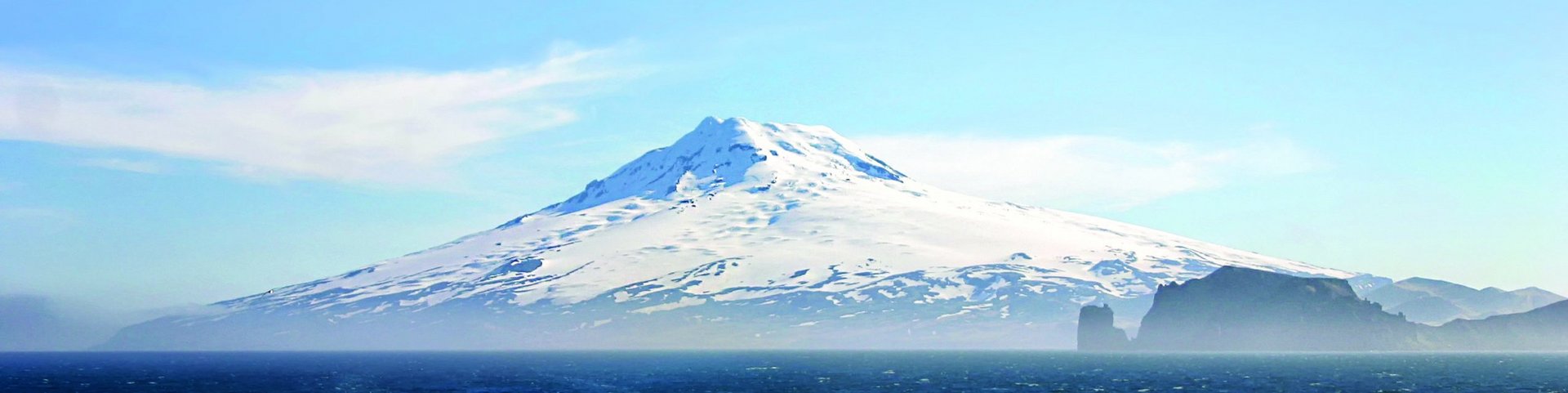 Jan Mayen mit Beerenberg Vulkan