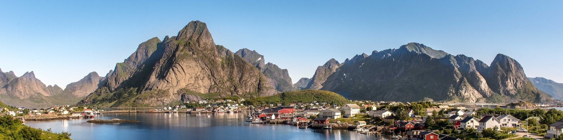 Faszinierende Landschaft auf den Lofoten