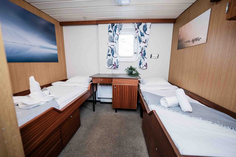 Doppelkabine Signature Twin auf der Polar Athena