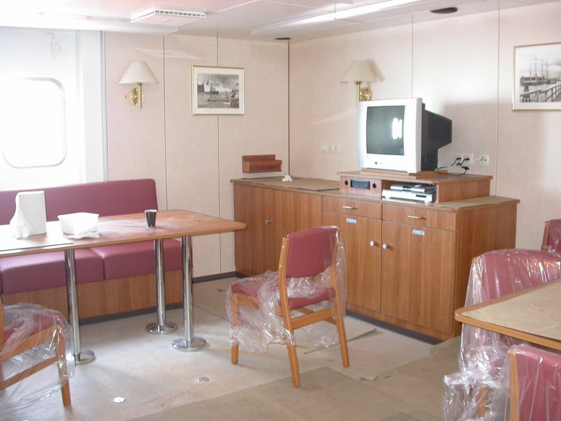 Offiziersmesse auf der Jonni Ritscher