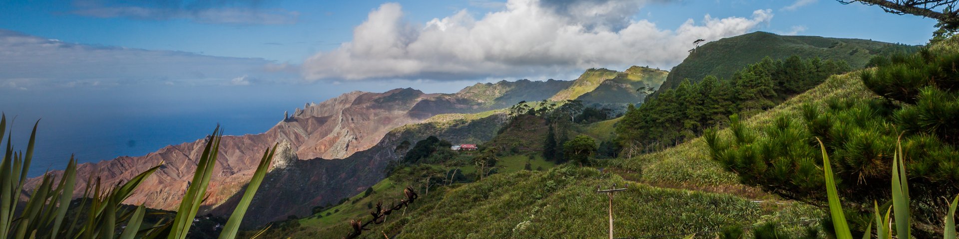 Landschaft auf St. Helena