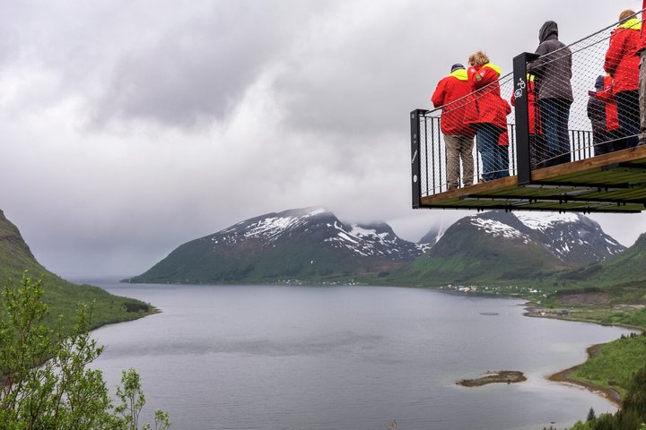Aussicht auf einen norwegischen Fjord