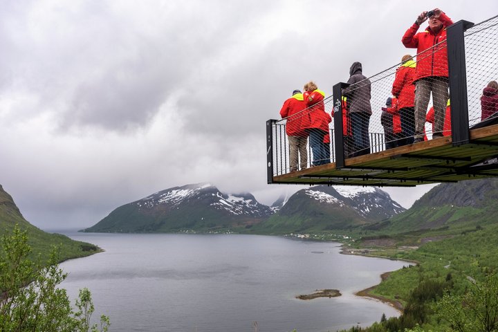 Aussicht auf einen norwegischen Fjord