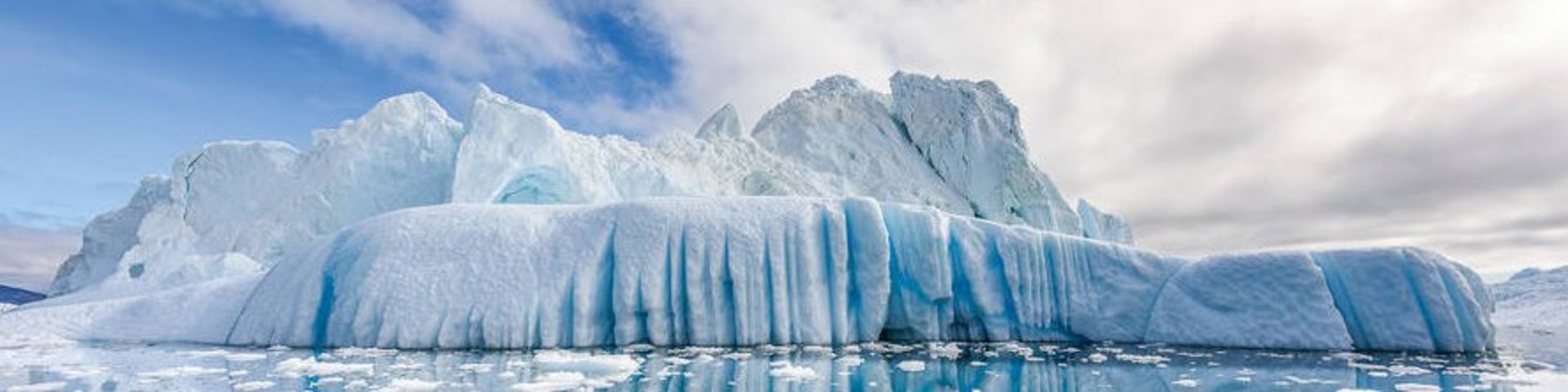 Faszinierende Landschaft in der Arktis