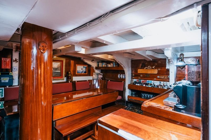 Speisesaal auf der Florette