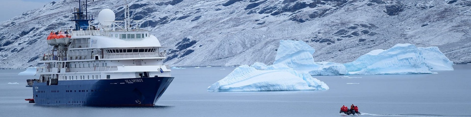 Die Sea Spirit ist ein regelmässiger Gast in der Antarktis