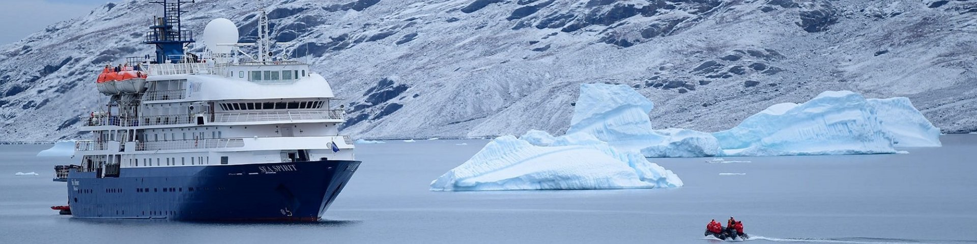 Die Sea Spirit ist ein regelmässiger Gast in der Antarktis
