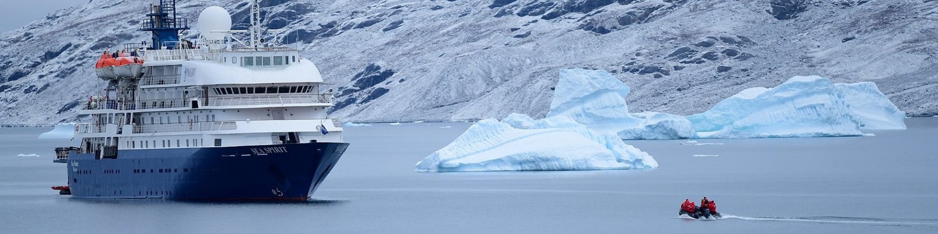 Die Sea Spirit ist ein regelmässiger Gast in der Antarktis