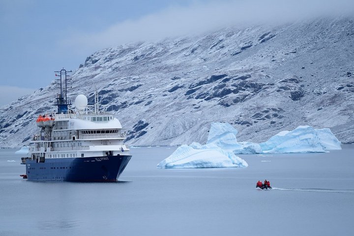ie Sea Spirit ist ein regelmässiger Gast in der Antarktis