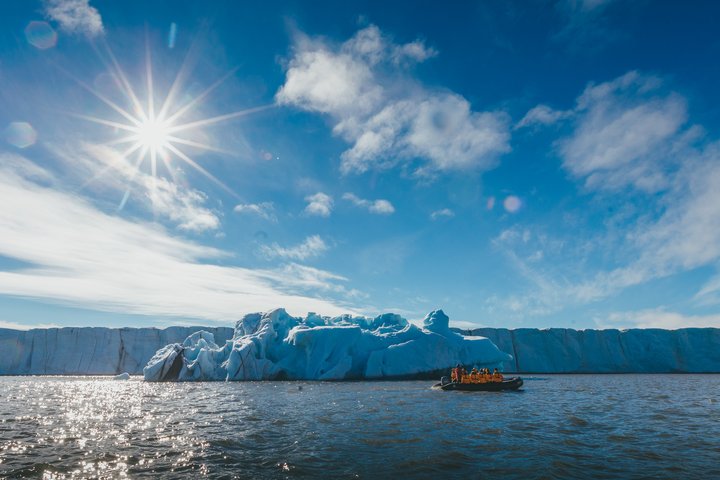 Gletscher in Spitzbergen