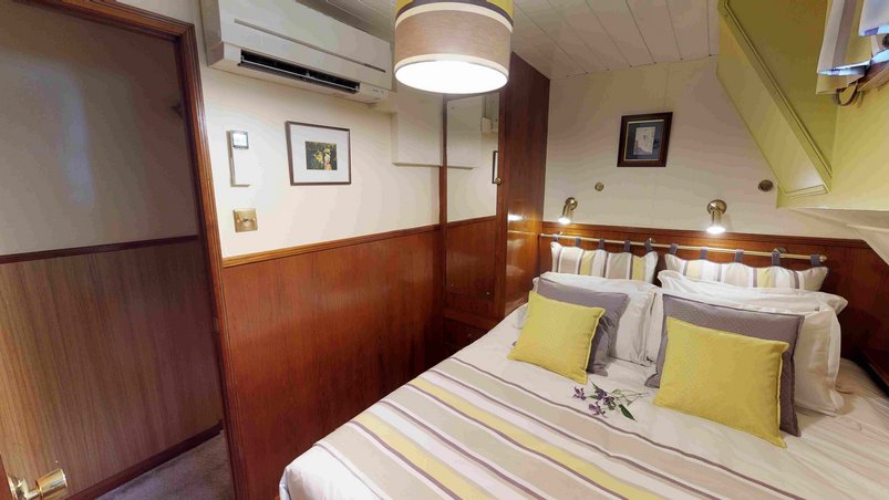 Doppelkabine auf dem Flusskreuzfahrtschiff "Rosa"