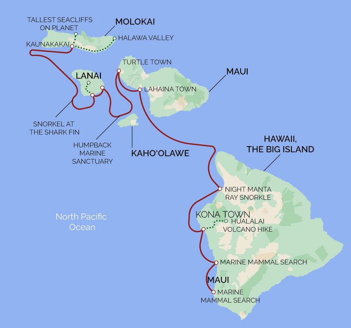 Hawaii-Kreuzfahrt mit Safari Explorer