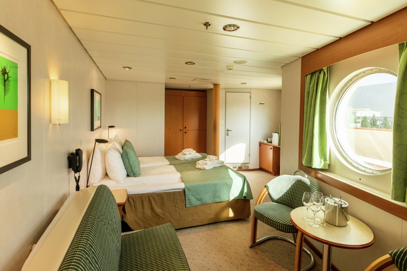 Mini-Suite Kat. Q2 auf der MS Maud