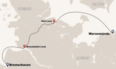Routenkarte Nordstjernen für Reise NOR-21