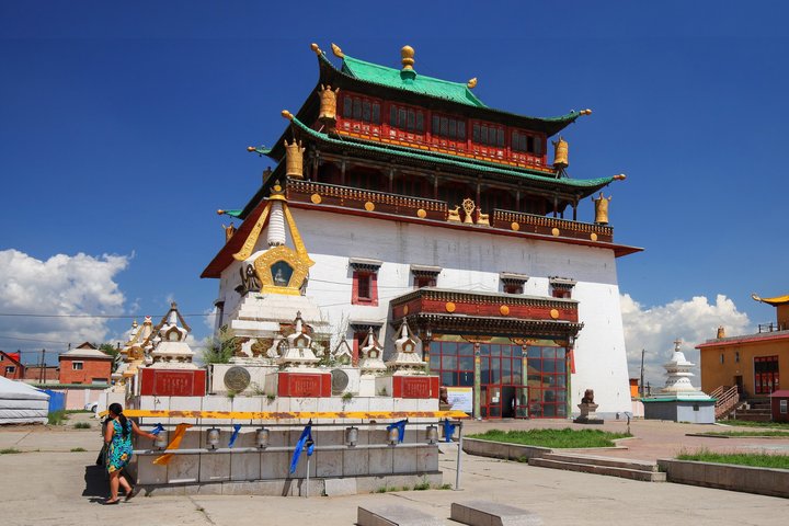 Pagode in Ulan Bator