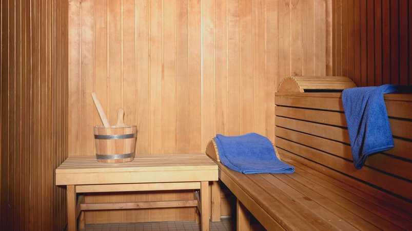 Sauna an Bord der Seaventure von Polar Latitude