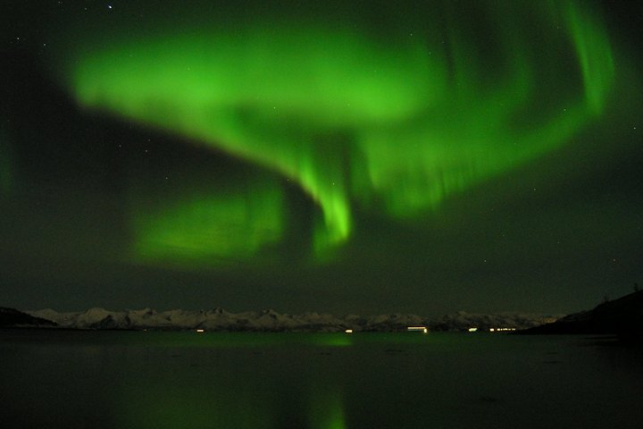 Nordlicht in der Arktis