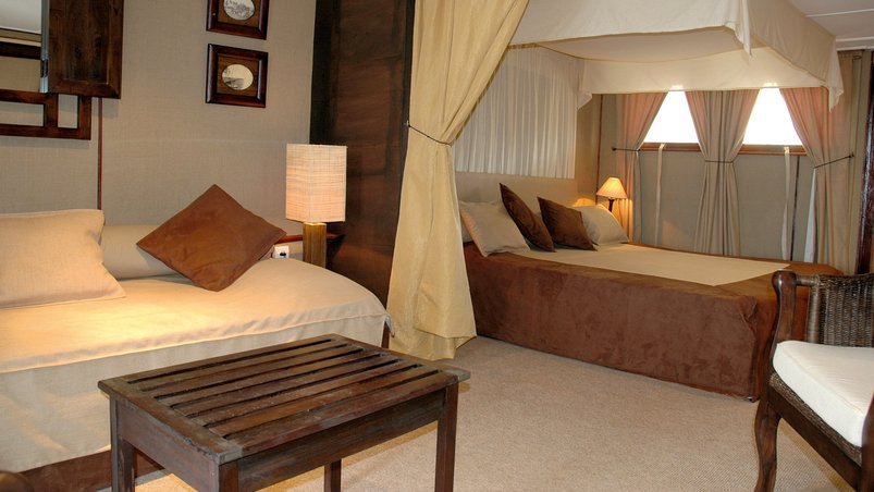 Suite an Bord der Bou El Mogdad auf dem Senegal