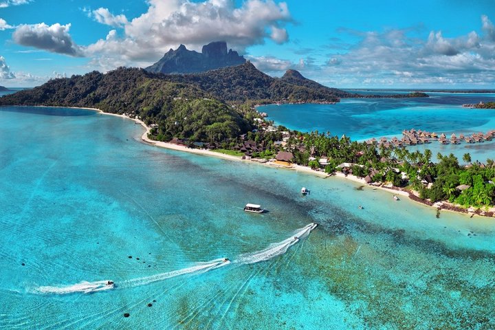 Luftaufnahme von Moorea