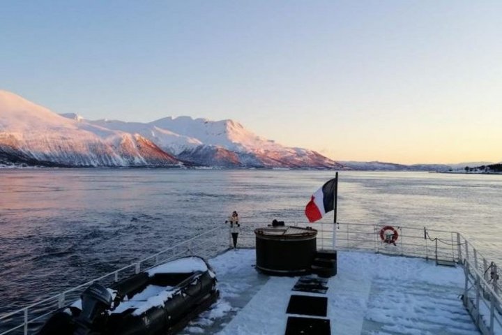 Die Polarfront in Norwegen