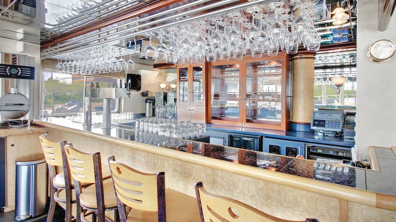 Bar an Bord der Wilderness Explorer