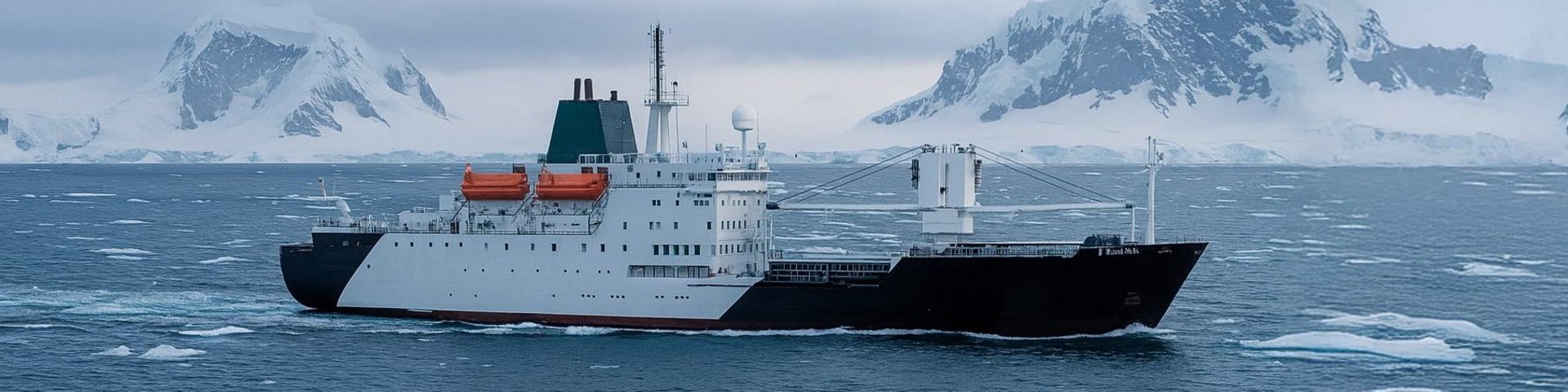 Aussenansicht des Schiffes "St Helena"