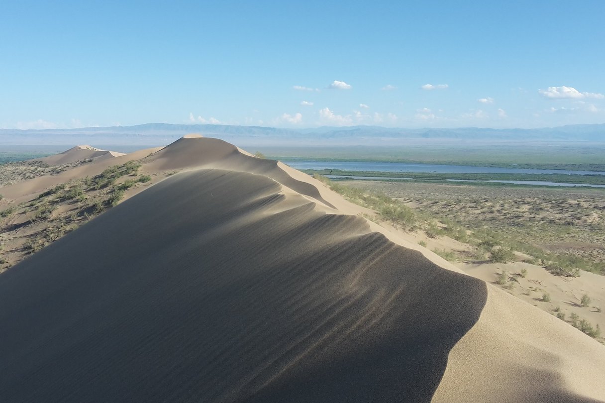 Singende Dünen im Altyn-Emel-Nationalpark