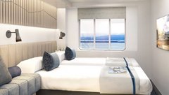 Aussenkabine an Bord der MAUD