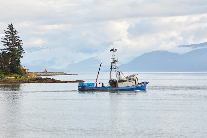 Fischerboot in Alaska