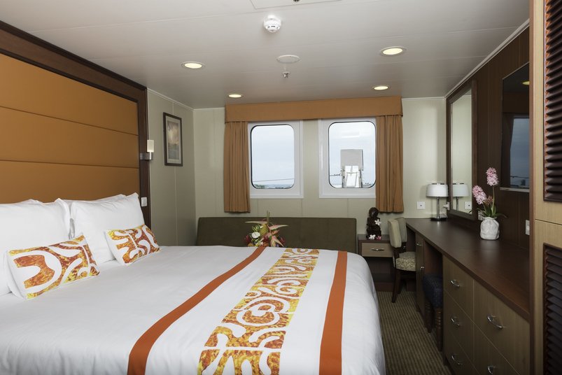 Junior Suite ohne Balkon an Bord der Aranui 5