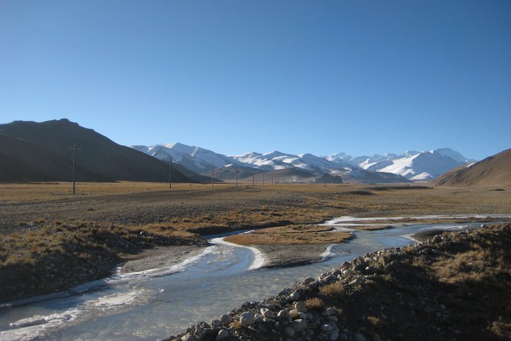 Landschaft in Tibet