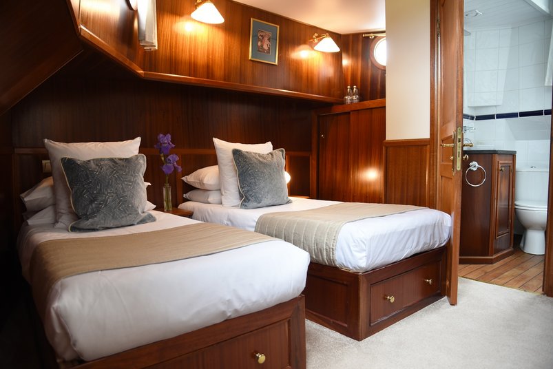 Junior Suite an Bord des Hotelschiffes La Belle Epoque