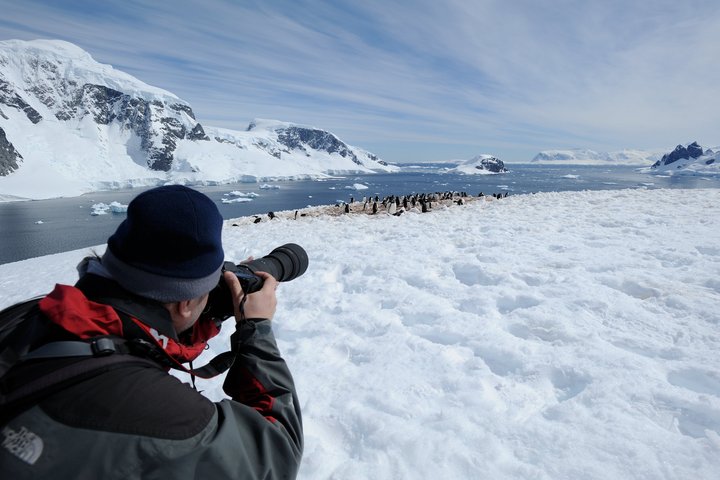 Fotografie-Workshop im Antarktis-Basecamp