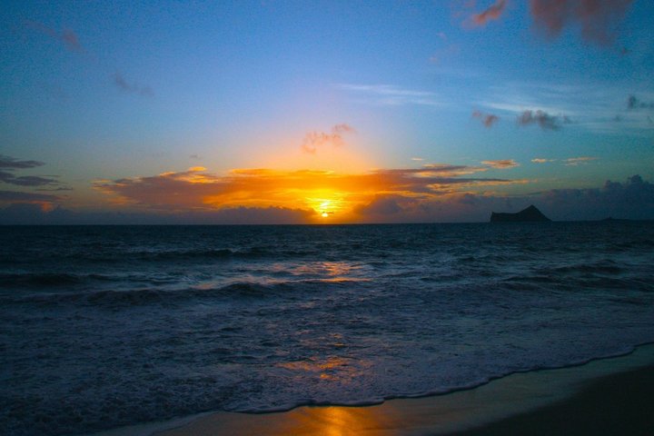 Sonnenaufgang auf Hawaii