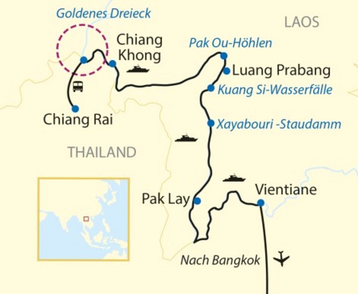 Mekong-Flusskreuzfahrt Orchidee_LI Mekong-Flusskreuzfahrt Orchidee_LI