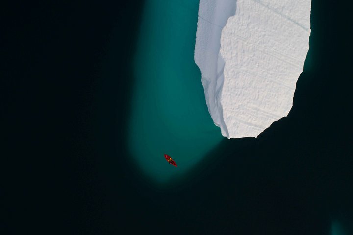 Kajaking in Grönland Kajaking in Grönland