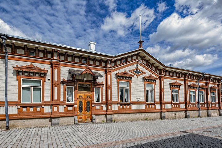 Altstadt in Rauma, Finnland