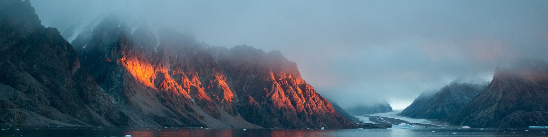 Mystische Stimmung im Scoresby Sund