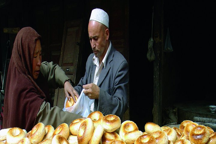 Auf dem Markt in Kaschgar
