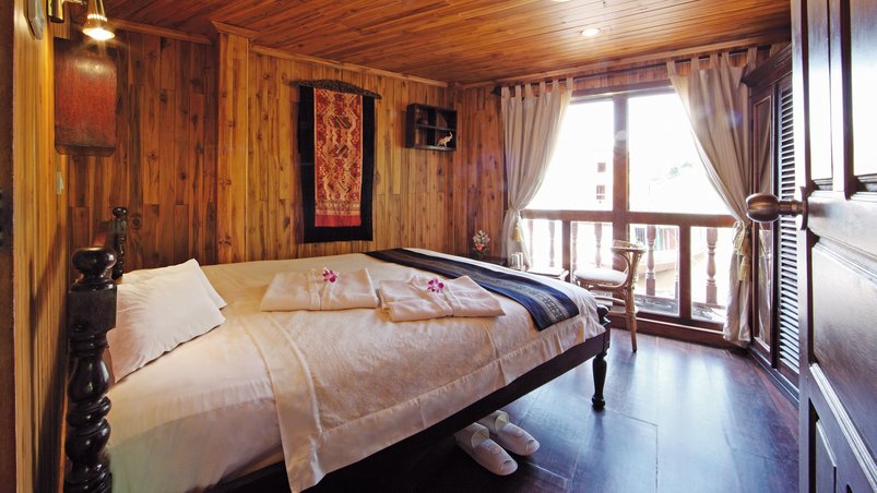 Superiorkabine an Bord der Mekong Sun