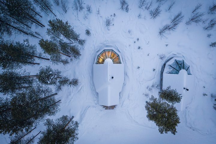 Retreat im arktischen Lappland