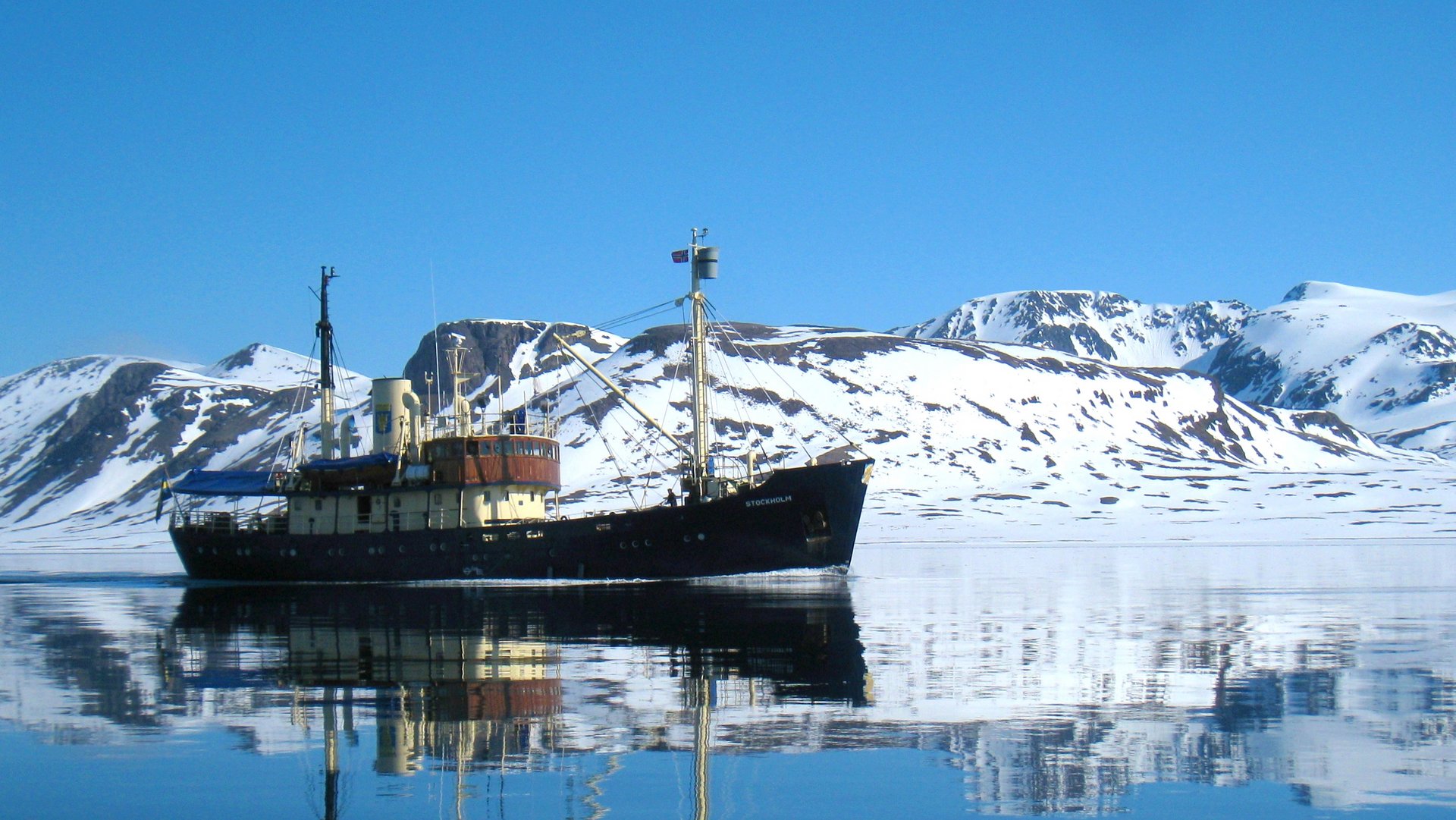 Expeditionsschiff Stockholm von Polar Quest