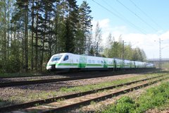 Zug in Finnland
