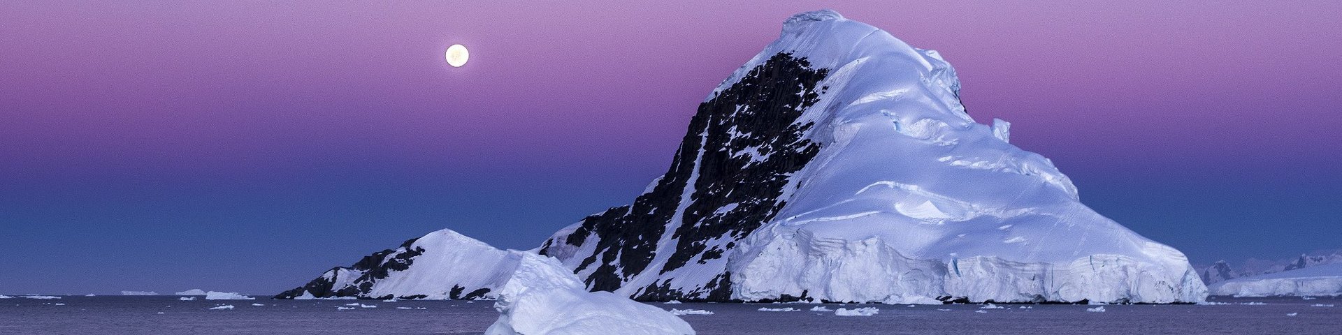 Abendstimmung in der Antarktis